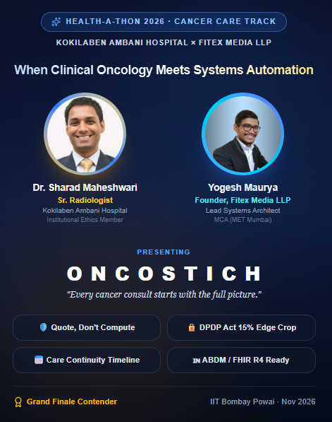 Oncostich - Kokilaben Ambani Hospital x Fitex Media