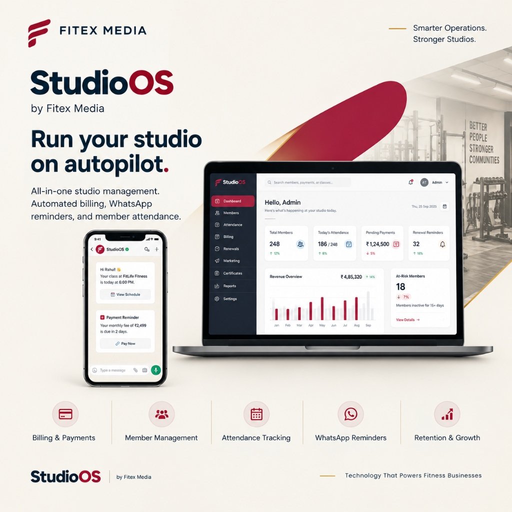 StudioOS Mockup